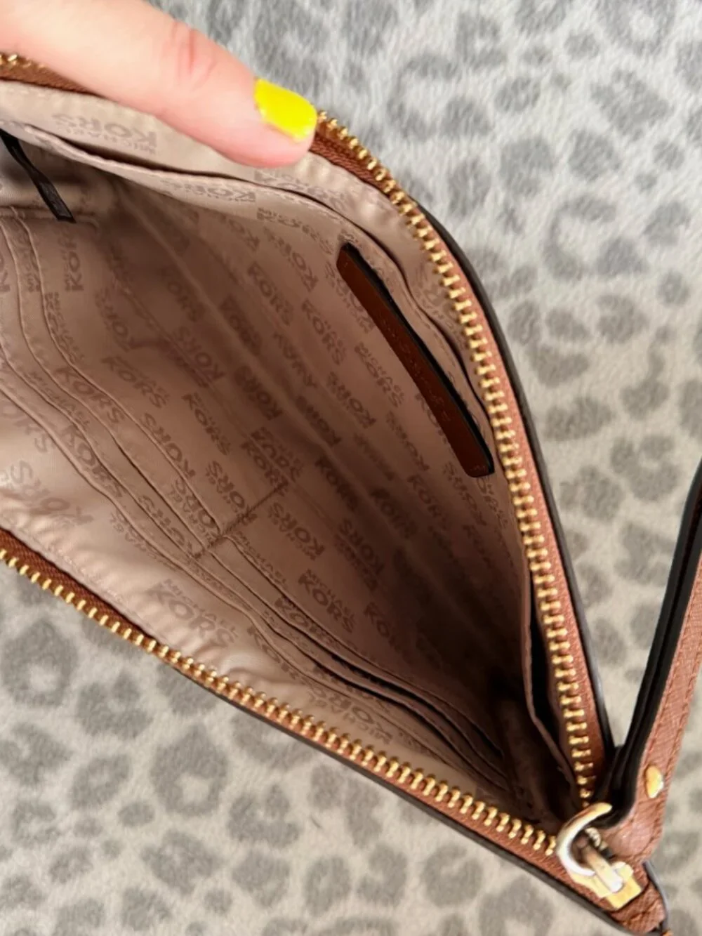 Michael Kors Paisley Clutch/Wristlet